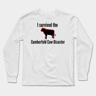 Beef and Dairy Network Cumberfeld Cow Disaster Long Sleeve T-Shirt